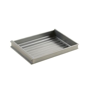 Fern Dale Empty Under-Desk Cable Tray - Gray