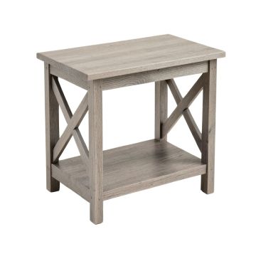 Shore Bridge Side Table - Gray