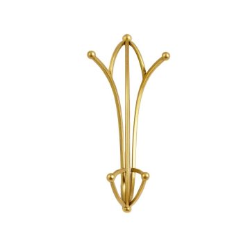 Golden Metal Wall Decor