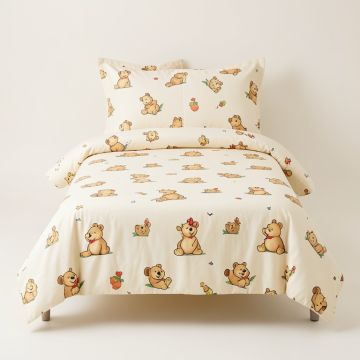 Disney Winnie The Pooh Classic Storybook Nursery 6 Piece Crib Bedding Set (synthetic illustration; no displayed measurements)