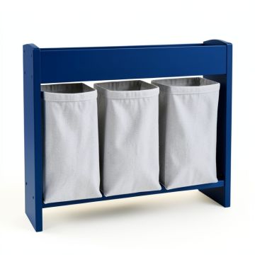 Dawn Dale Laundry Sorting Station With Plain Removable Bags - Blue (synthetic illustration; no displayed measurements)