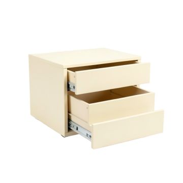 Dune Dale Small-Parts Storage Drawer Cabinet - Ivory