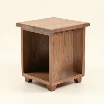 Cache End Table With Storage (synthetic illustration; no displayed measurements)
