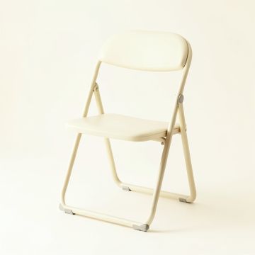 Harbor Canyon Folding Outdoor Chair - Ivory (synthetic illustration; no displayed measurements)