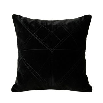 Sage Bridge Filled Accent Pillow - Black