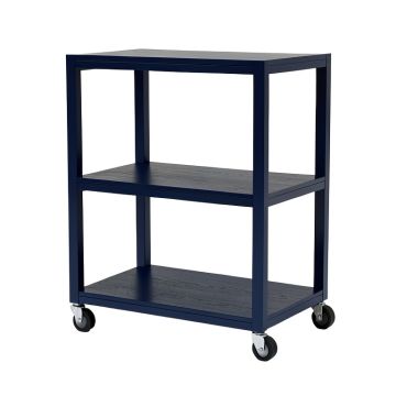 Spruce Canyon Empty Rolling Workshop Cart - Navy