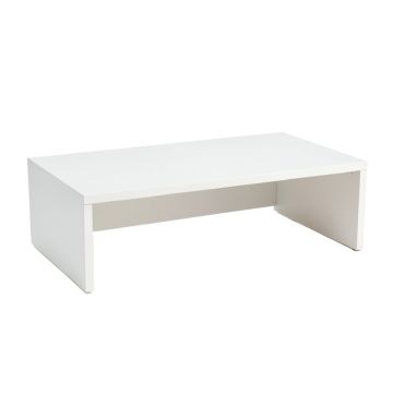 Oak Dale Desktop Monitor Riser - White