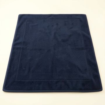 Birch Bluff Bath Mat - Navy (synthetic illustration; no displayed measurements)