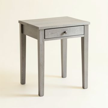 Elm Edge Side Table - Gray (synthetic illustration; no displayed measurements)