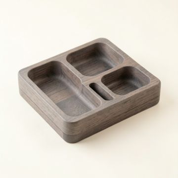 Ash Bluff Empty Pantry Drawer Organizer Insert - Gray (synthetic illustration; no displayed measurements)