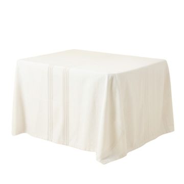 Cliff Crest Flat Bed Sheet - White