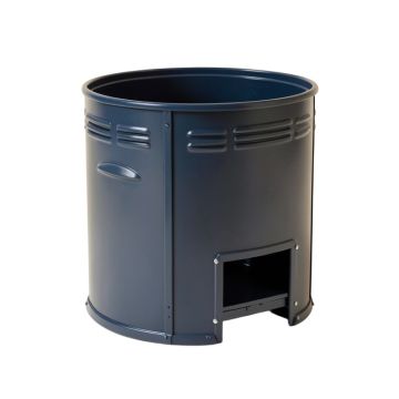 Olive Canyon Closed Garden Compost Bin - Navy