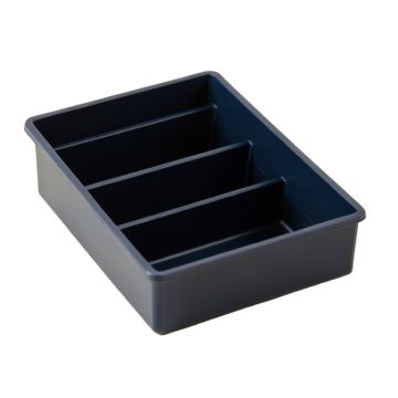 Heath Arc Empty Pantry Drawer Organizer Insert - Navy