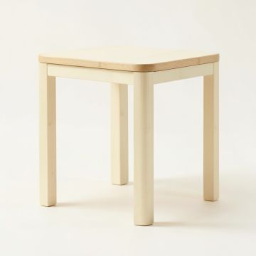 Field Crossing Side Table - Cream (synthetic illustration; no displayed measurements)