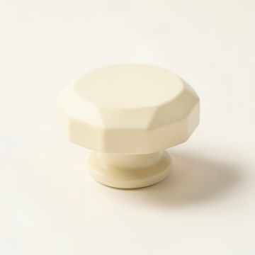 Slate Arc Cabinet Knob Without Packaging - Cream (synthetic illustration; no displayed measurements)