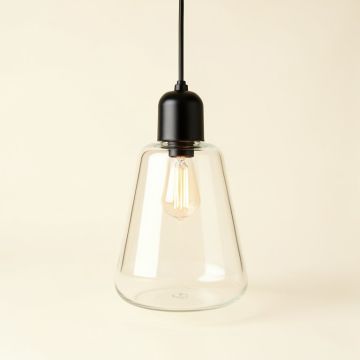 Glass Drum Pendant Shade ( Screw On ) (synthetic illustration; no displayed measurements)