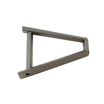Two Rails Anchor Hanger Roller Sliding Standard Single Track Barn Door Hardware Kit