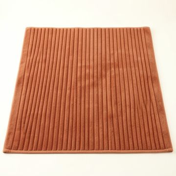 Cove Bridge Bath Mat - Terracotta (synthetic illustration; no displayed measurements)