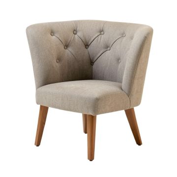 Ammerman Tufted Solid Wood Dining Chair