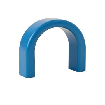 Maple Arc Cabinet Handle Without Packaging - Blue
