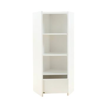 River Bluff Narrow Cubby Tower - White