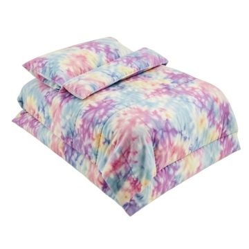 Picard Tie Dye Cloud Reversible Comforter Set