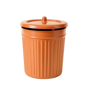 Shore Brook Closed Garden Compost Bin - Terracotta (synthetic illustration; no displayed measurements)