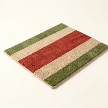 Bee Wildflower Estate Coir 40 '' X 18 '' Indoor Door Mat (synthetic illustration; no displayed measurements)