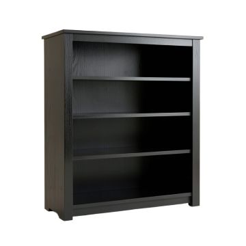 Elm Brook Freestanding Bookcase - Black