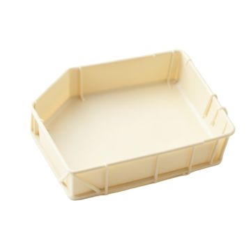 Olive Branch Empty Under-Desk Cable Tray - Cream