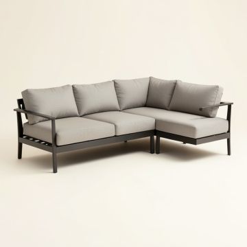 Cumminsville Patio Sectional With Cushions (synthetic illustration; no displayed measurements)