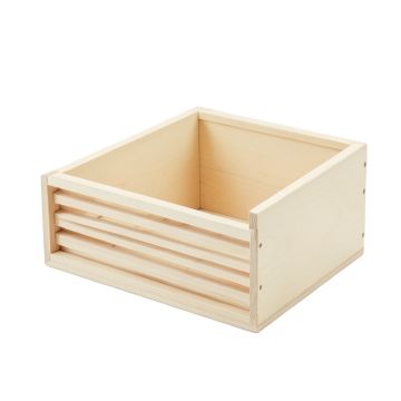 Oak Canyon Empty Furniture-Style Litter Enclosure - Ivory