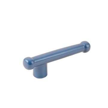 Sage Bend Cabinet Handle Without Packaging - Blue