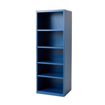Oak Branch Narrow Cubby Tower - Blue