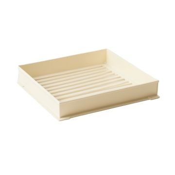 Dune Crossing Empty Under-Desk Cable Tray - Ivory