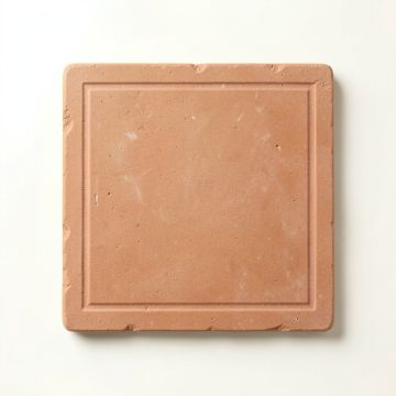 Cliff Crossing Uninstalled Square Decorative Tile - Terracotta (synthetic illustration; no displayed measurements)