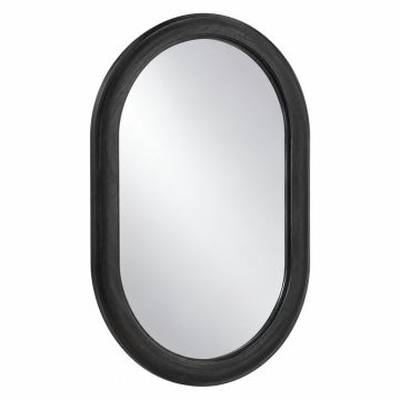 Olive Bluff Framed Wall Mirror - Black