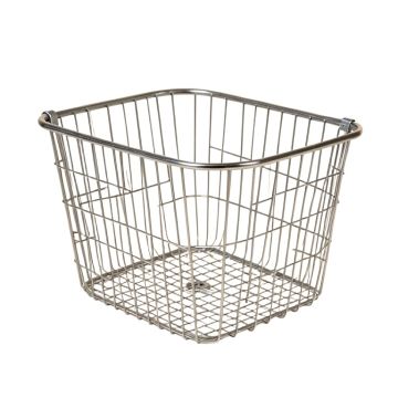 Montanez Twist Handled Metal/Wire Basket