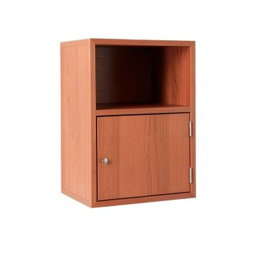 Wren Bend Wall-Mounted Entry Cabinet - Terracotta