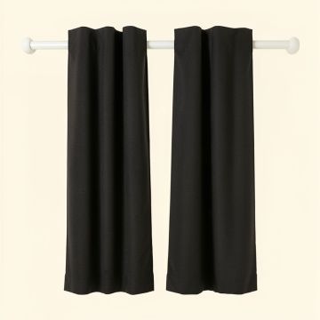 Pineapple Room Darkening Rod Pocket Curtain Panels (synthetic illustration; no displayed measurements)