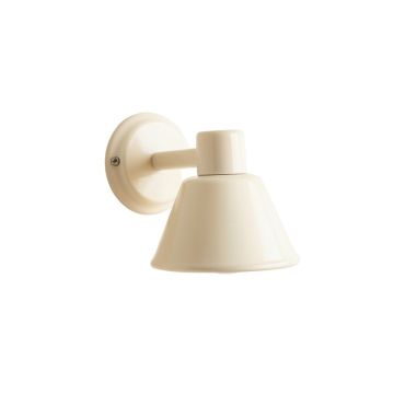 Cedar Branch Wall Sconce Mounted On A Plain Wall - Ivory