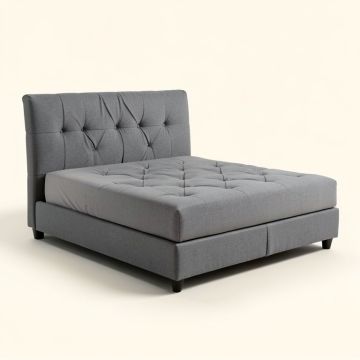 Formenti Twin Tufted Upholstered Platform Bed (synthetic illustration; no displayed measurements)