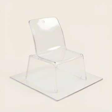 Harding Office Hardwood High Pile Carpet Beveled Chair Mat (synthetic illustration; no displayed measurements)