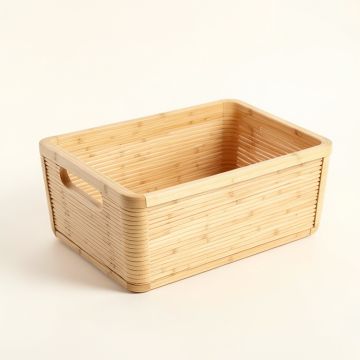 Juniper Bend Empty Storage Basket - Beige (synthetic illustration; no displayed measurements)