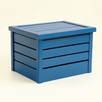 Sage Canyon Closed Outdoor Storage Box - Blue (synthetic illustration; no displayed measurements)