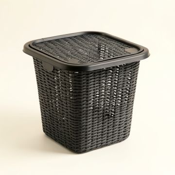 Hill Bluff Laundry Hamper - Black (synthetic illustration; no displayed measurements)