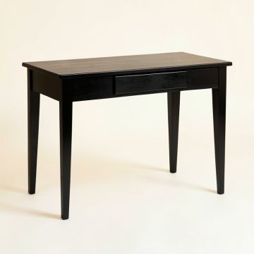 River Edge Writing Desk - Black (synthetic illustration; no displayed measurements)