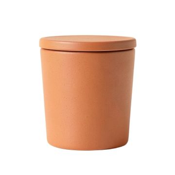 Willow Bridge Storage Canister With Lid - Terracotta