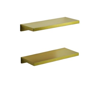 Mendivil 2 Piece Metal Accent Shelf