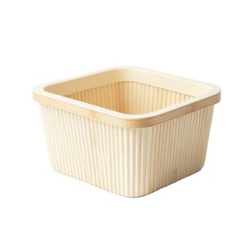 Willow Bend Empty Storage Basket - Cream